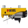 Тельфер электрический DENZEL TF-250, 0.25 т, 540 Вт, высота 12 м, 10 м/мин