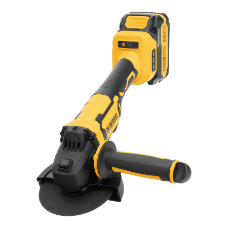 Машина шлифовальная угловая аккумуляторная бесщет. DENZEL AGH-BL-20-125, Li-Ion, 20 В
