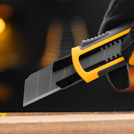 Лезвия DENZEL 25 мм, сталь SK5 - 0,7 мм, 5 штук