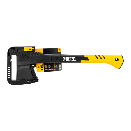 Колун DENZEL, F7, 1400 гр, двухкомпонентная рукоятка, 500 мм