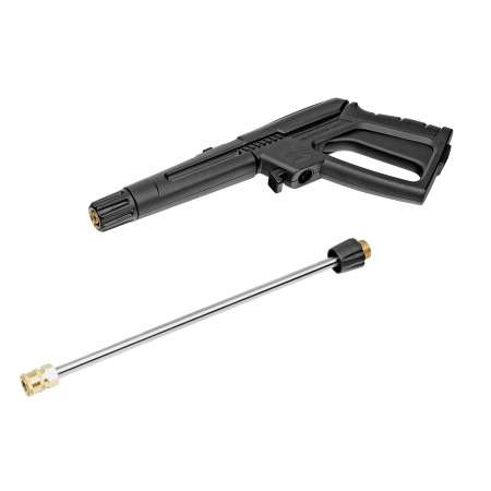 Моечная машина высокого давления DENZEL R-180iD, 2000 Вт, 180 бар, 420 л/ч, асинхронный двигатель, с барабаном