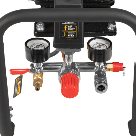 Компрессор воздушный DENZEL BCW3000-T/100, 3.0 кВт, ременный привод, 100 литров, 520 л/мин
