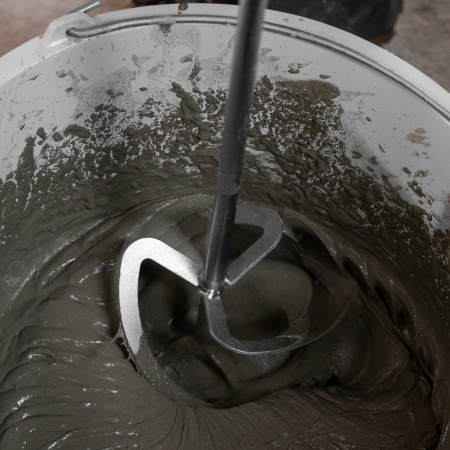 Миксер строительный DENZEL EM-1-1220, 1220 Вт, 0-480/0-800 об/мин