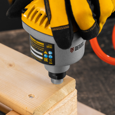Пневматический молоток DENZEL HP120 для одиночных гвоздей до 120 мм