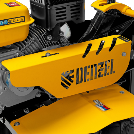 Мотоблок DENZEL DPT-170S, 7 л.с., ремен.сцеп, фрез 3х4, ШОМ, передачи 2В/1Н