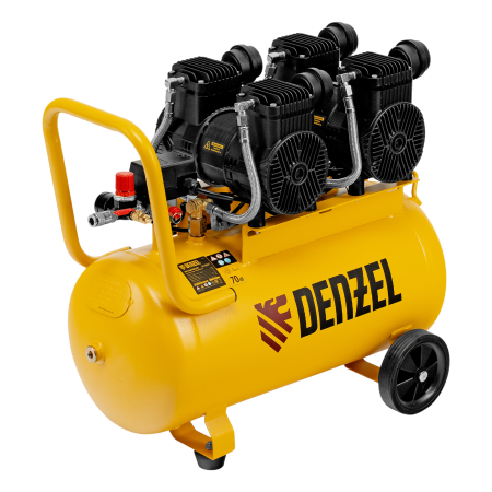 Компрессор безмасл. малошумный DENZEL DLP -3000/50, 3 кВт, 2х1,5 кВт,50 л, 2850 об/мин,500 л/мин Компрессор безмасл. малошумный DENZEL DLP -3000/50, 3 кВт, 2х1,5 кВт,50 л, 2850 об/мин,500 л/мин