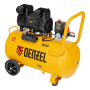 Компрессор безмасл. малошумный DENZEL DLP-1500/50, 1,5 кВт,50 л, 2850 об/мин, 250 л/мин