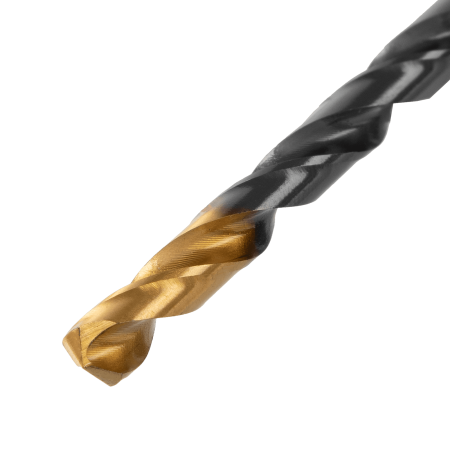 Сверло по металлу DENZEL 5,5 мм, HSS-Tin, Golden Tip, 10 шт.