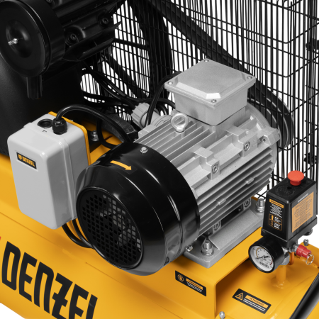 Компрессор воздушный DENZEL рем. привод BCV 4000-T/100, 4,0 кВт, 100 литров, 690 л/мин