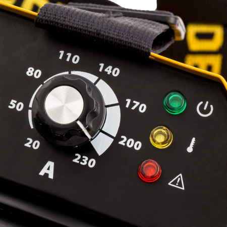 Аппарат инверторный дуговой сварки DENZEL DS-230 Compact, 230 А, ПВ 70%, 1.6-5 мм