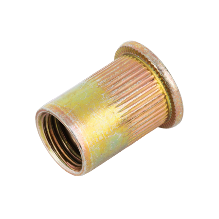 Заклепки резьбовые DENZEL стальные, оцинкованные, М12, пластиковый кейс, 25 шт. 