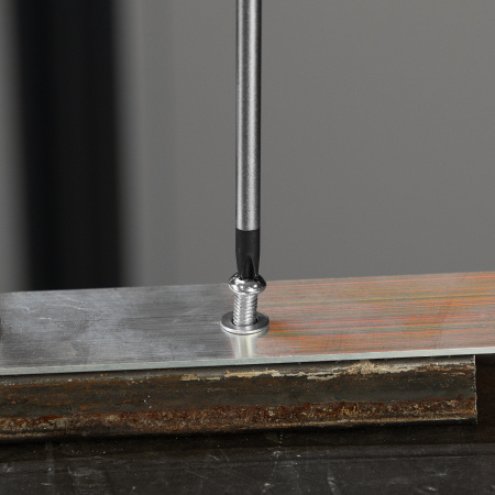 Отвертка DENZEL PH2х200 мм, S2, 3к рукоятка