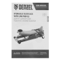 Домкрат гидравлический подкатной DENZEL 3,8 т, 110-580 мм, быстрый подъем, низкий подхват, проф.