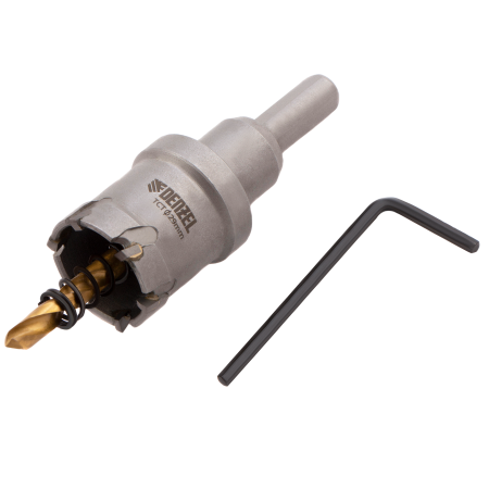 Коронка по металлу DENZEL 724008, 29 мм, твердосплавная