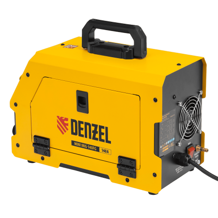 Аппарат инвертор. полуавтомат. сварки DENZEL Mini MIG-140FG, 140 А, ПВ 60%