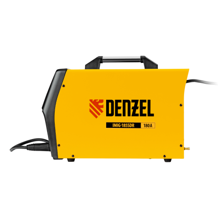 Аппарат инвертор DENZEL. полуавтомат. cварки IMIG-185SDR, 180 А, ПВ 60%, катушка 5 кг Аппарат инвертор DENZEL. полуавтомат. cварки IMIG-185SDR, 180 А, ПВ 60%, катушка 5 кг