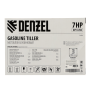 Мотоблок DENZEL DPT-370X, 7 л.с, дисковое сцепление,  фрез 3 x 4, ВОМ, передачи 3В/1Н