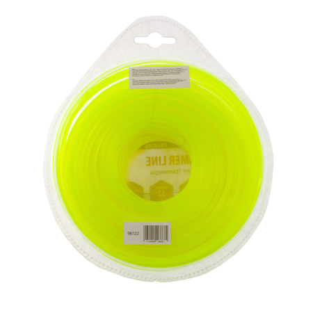 Леска для триммера DENZEL Flex Сord 96122, 2 мм x 57 м, квадратная, блистер