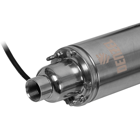 Скважинный насос DENZEL DWS-4-150, 1300 Вт, 2000 л/ч, напор 150 м, винтовой, диаметр 4