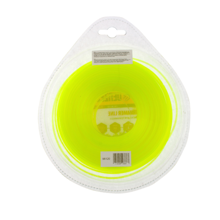 Леска для триммера DENZEL Flex Сord 96120, 2 мм x 64 м, звезда, блистер