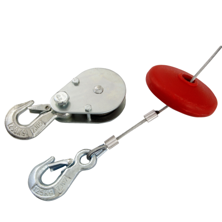 Тельфер электрический DENZEL TF-250, 0.25 т, 540 Вт, высота 12 м, 10 м/мин