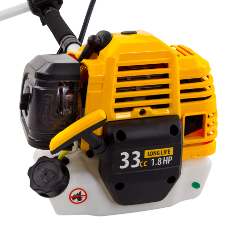 Триммер бензиновый DENZEL DT 33S, 33 см3, 1.8 л.с, разъемная штанга