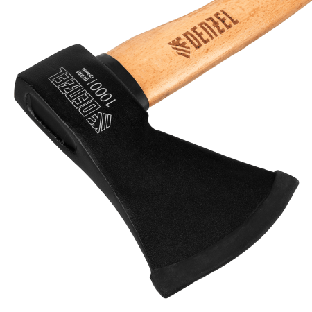 Топор DENZEL 1000 г, кованый, буковое топорище