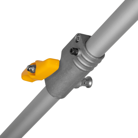 Триммер электрический DENZEL TE-1400, 1400 Вт, 420 мм, катушка + диск, разборная штанга