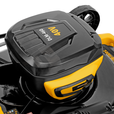 Газонокосилка аккумуляторная бесщет. DENZEL DLM-460, 460 мм, травосб. 65 л., Li-Ion, 40 В