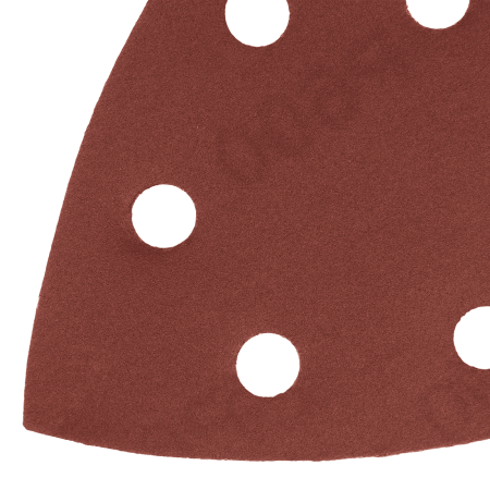 Треугольник абразивный на ворc. подложке под "липучку", перф., P 600, 150х150х100 мм, 5 шт. Denzel