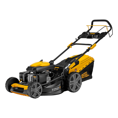 Газонокосилка бензиновая DENZEL GLD-520SP, 196 см3, ширина 52 см, привод, 7 уровней