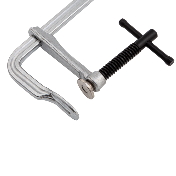 Струбцина DENZEL F-образная, 80x300мм, кованая Струбцина DENZEL F-образная, 80x300мм, кованая