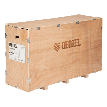 Компрессор безмасл. малошумн. DENZEL DLP-4500/150, 4,5 кВт, 3х1,5 кВт,150 л, 2850 об/мин,750 л/мин Компрессор безмасл. малошумн. DENZEL DLP-4500/150, 4,5 кВт, 3х1,5 кВт,150 л, 2850 об/мин,750 л/мин