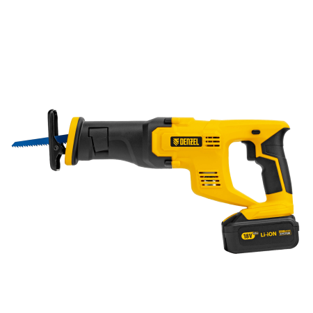 Пила сабельная аккумуляторная DENZEL CRC-115, 18В Li-Ion