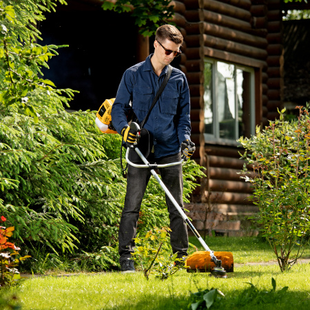 Триммер бензиновый DENZEL DTL-43, 43 см3, неразъемная штанга