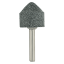 Шарошка абразивная DENZEL конус, для дрели, 25 x 25 мм, хвостовик d6 мм, 63С