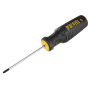 Отвертка DENZEL PH0х75 мм, CrV, трехкомпонентная рукоятка