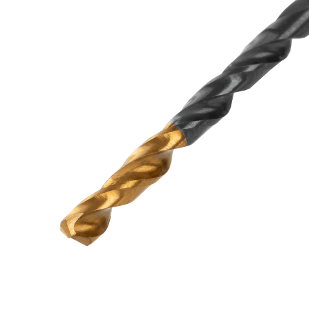 Сверло по металлу DENZEL 3,2 мм, HSS-Tin, Golden Tip, 10 шт.