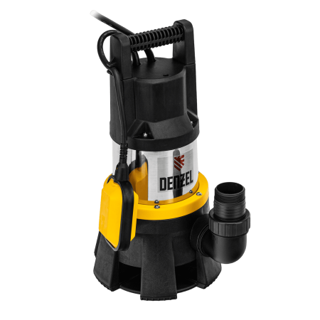 Дренажный насос DENZEL DP1400X, 1400 Вт, высота подъема 11 м, 25000 л/ч