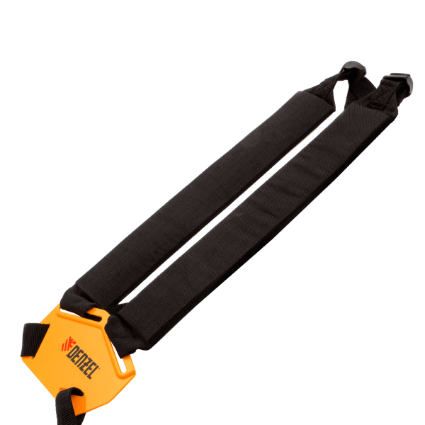 Ремень ранцевый DENZEL 96367 для бензиновых триммеров с защитой бедра