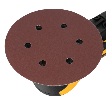 Машина шлифовальная орбитальная бесщет DENZEL OS-150-BL, 350 Вт, 4000-10000 об/мин