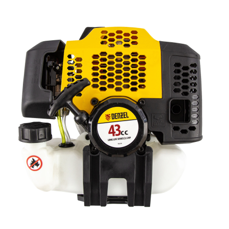 Триммер бензиновый DENZEL DGT 430, 43 см3, 2.5 л.с, неразъемная штанга