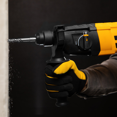 Перфоратор электрический DENZEL RHH-600-22, SDS-plus, 600 Вт, 2,5 Дж, 2 реж.