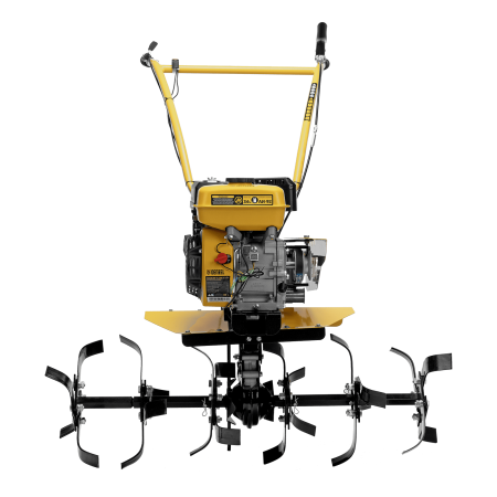 Мотоблок DENZEL DPT-170SB, 7 л.с., ремен.сцеп, фрез 3х4, ШОМ, без колес, передачи 2В/1Н