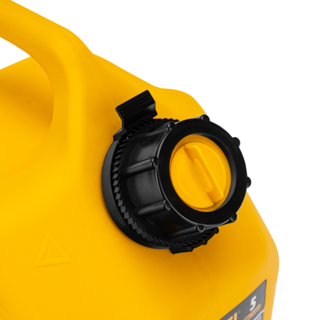 Пластиковая канистра DENZEL 53128, 5 л, для ГСМ, премиум