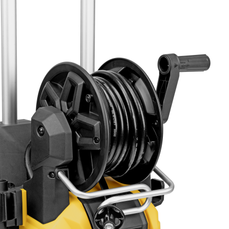 Моечная машина высокого давления DENZEL R-200D, 2400 Вт, 200 бар, 420 л/ч, с барабаном