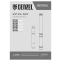 Скважинный насос DENZEL DWC-3-60, центробежный, диаметр 3, 800 Вт, 3300 л/ч, напор 60 м