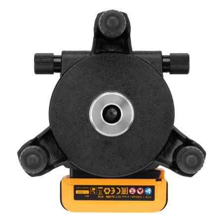 Лазерный уровень DENZEL LX 05 Red, 20 м, 635 нм, аккумулятор Li 5200 mAh, резьба 5/8