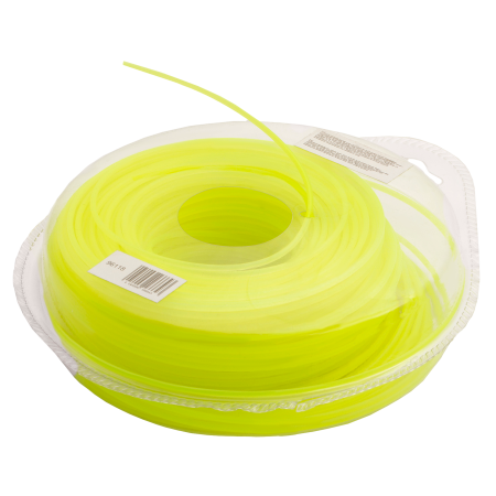 Леска для триммера DENZEL Flex Сord 96118, 2 мм x 63 м, круглая, блистер