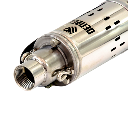 Скважинный насос DENZEL DWS-3-75, 500 Вт, 1600 л/ч, напор 75 м, винтовой, диаметр 3